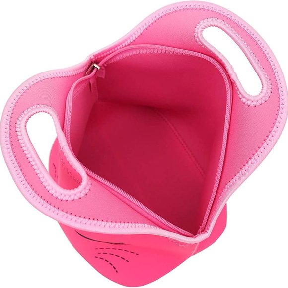 * New Cute Cat Face Bow Diamond Bling Waterproof Pink School Backpack Girls Book - Picture 11 of 15